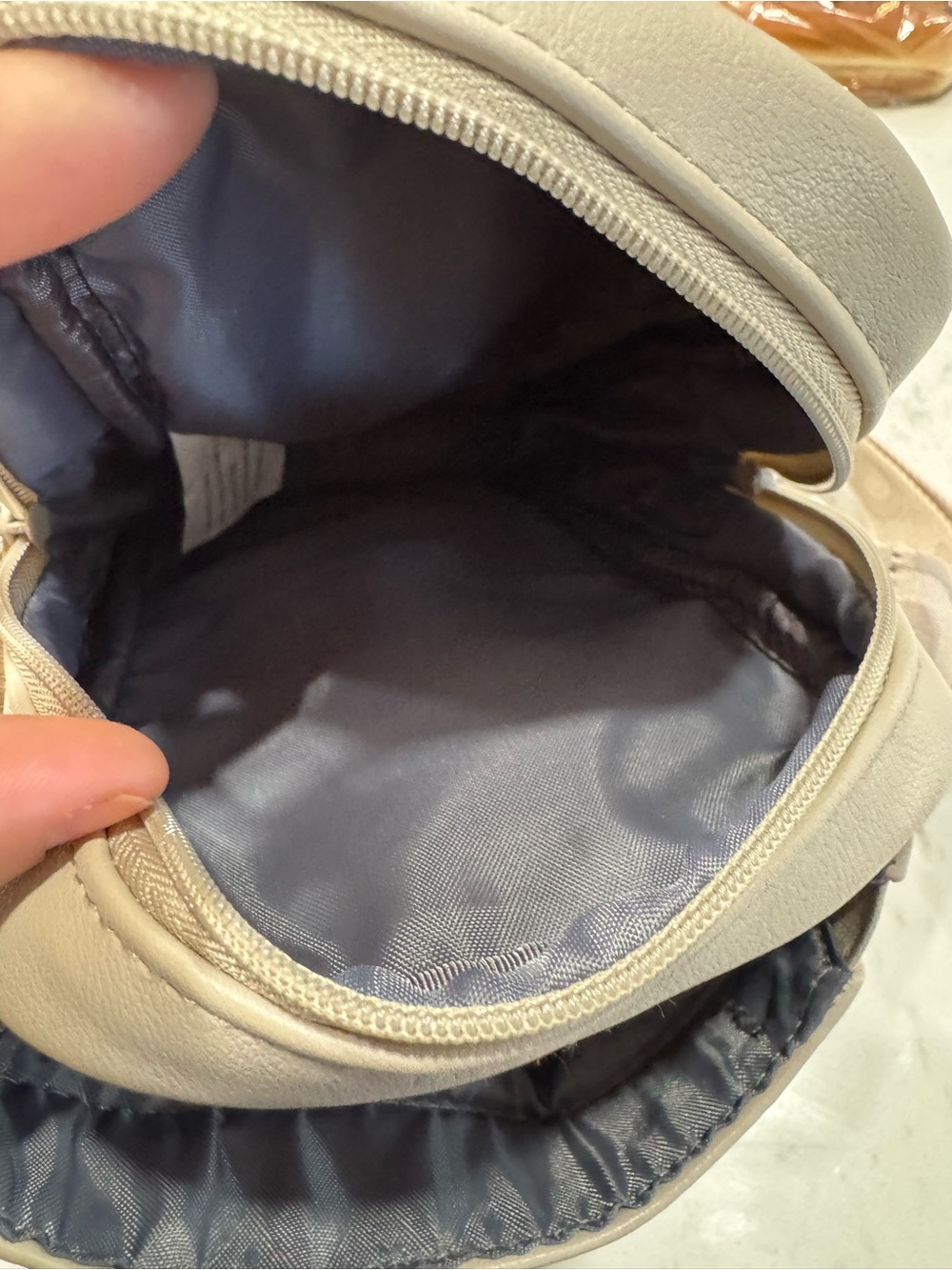 Corkcicle Cream Mini Crossbody Bag - Picture 8 of 11